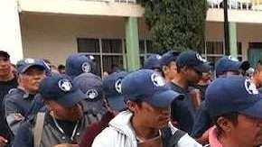 Policía comunitaria en Guerrero.