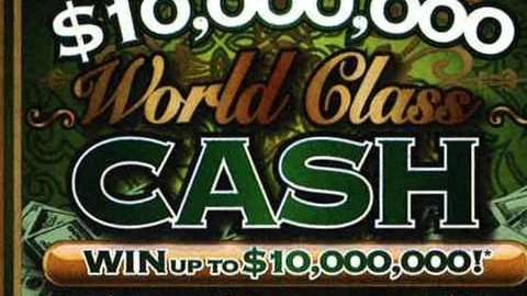 El boleto que regaló $1 millón a un hombre de Florida.