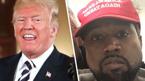 Donald Trump y Kanye West