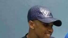 Samuel Eto'o y Norbert Owona, quien ahora vive en condición de calle