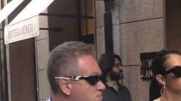 Cristiano Ronaldo y Georgina Rodríguez recorrieron una de las calles más exclusivas de Milan