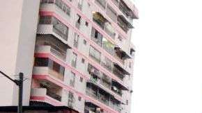 El edificio afectado por explosión en Venezuela. JUAN BARRETO/AFP/Getty Images
