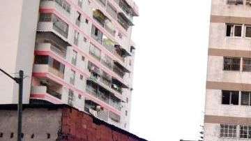 El edificio afectado por explosión en Venezuela. JUAN BARRETO/AFP/Getty Images