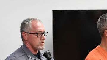 Christopher Watts en corte.  RJ Sangosti - Pool/Getty Images