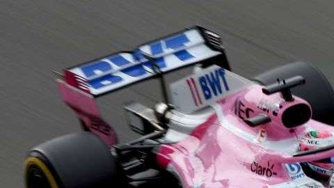 Sergio Pérez fue el "mejor del resto" en Spa