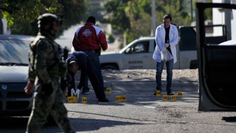 Jornada violenta en Baja California.