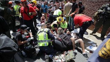 Los disturbios ocurrieron en Charlottesville el 12 de agosto de 2017.