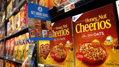 Cheerios es uno de los cereales mencionados.  Justin Sullivan/Getty Images