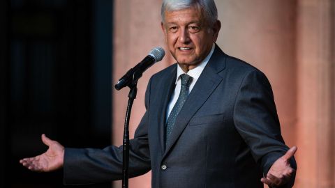 Andrés Manuel López Obrador, virtual presidente de México.