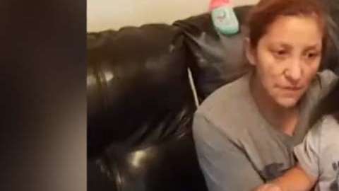 La hondureña María Isabel Guzmán dormía  en su vivienda cuando llegaron los agentes de ICE.