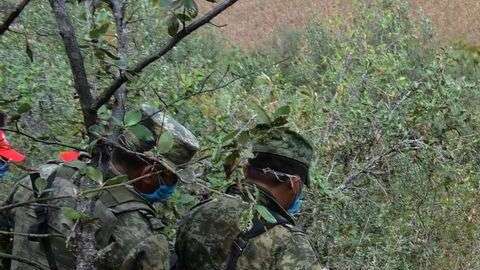 Fosas clandestinas en México.