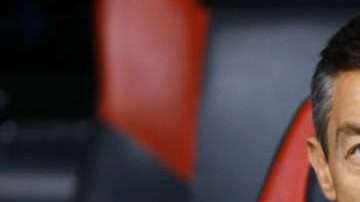 Pedro Caixinha técnico de Cruz Azul se enfrentó a Nahuel Guzmán portero de los Tigres. (Foto: Imago7/Eloisa Sanchez)