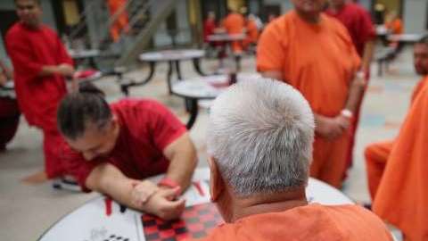 ICE Holds Immigrants At Adelanto Detention Facility