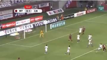 Andrés Iniesta consiguió otro golazo en la Liga de Japón