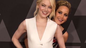 Jennifer Lawrence y Emma Stone demuestran por qué son las 'bff' favoritas de Hollywood