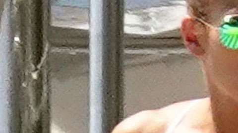 Jennifer Lopez en Italia.
