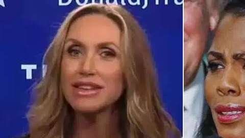 Lara Trump y Omarosa Manigault Newman.