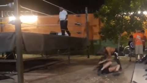 La Enigmática sufrió un fuerte golpe en la cabeza que le provocó convulsiones