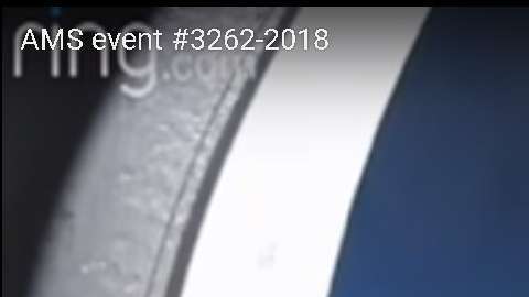 El meteoro visto en 8 estados de EEUU.