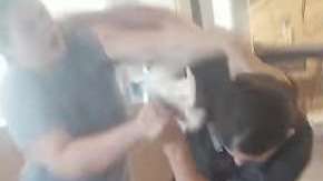 Los establecimientos McDonald’s se han vuento un ring de boxeo.