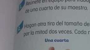 Error en libros que distribuyen las autoridades mexicanas.