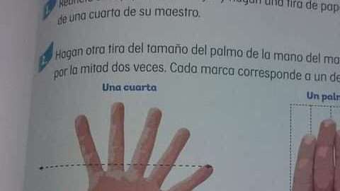 Error en libros que distribuyen las autoridades mexicanas.