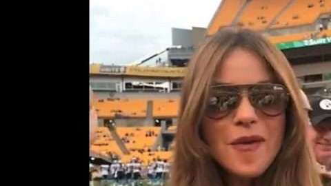 Sofía Vergara derrite a los Steelers.