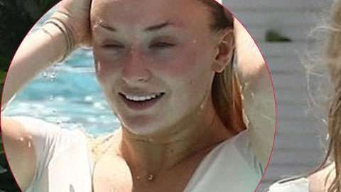 Sophie Turner de vacaciones.