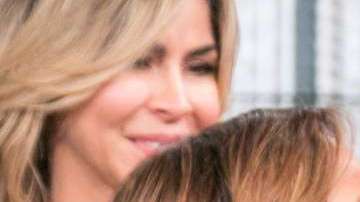 Adamari López, Toni Costa y su hija Alaïa de bebé.