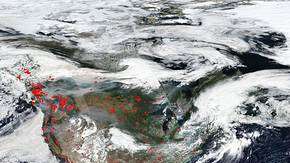 Esta imagen de EOSDIS es del 22 de agosto de 2018.