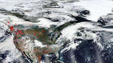 Esta imagen de EOSDIS es del 22 de agosto de 2018.