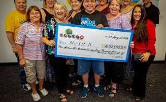 Los 11 ganadores de un gran premio de Powerball en California.