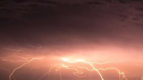 El "Relámpago del Catatumbo" se manifiesta 297 días al año.