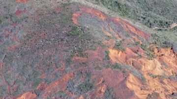 El suelo de Nueva Caledonia es rico en níquel.
