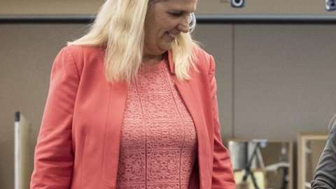 Kelly Thomas sufrió un accidente que la dejó parapléjica.