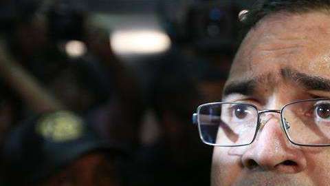 Javier Duarte, exgobernador de Veracruz.