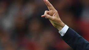 Unai Emery, técnico del Arsenal de la Premier League