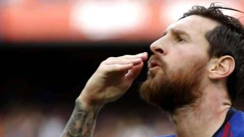 El delantero argentino del FC Barcelona, Lionel Messi, va por la Champions este año. (Foto: EFE/Toni Albir)