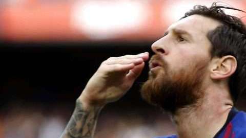 El delantero argentino del FC Barcelona, Lionel Messi, va por la Champions este año. (Foto: EFE/Toni Albir)