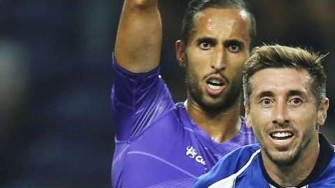 El jugador del Porto Héctor Herrera ya anotó en la Liga portuguesa. (Foto: EFE/EPA/MANUEL FERNANDO ARAUJO)