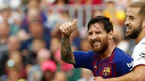 Lionel Messi del FC Barcelona no contiende por el galardon a mejor jugador de la FIFA. (Foto: EFE/EPA/TONI ALBIR)