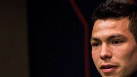 Hirving Lozano sueña con jugar en el Barcelona. (Foto: EFE/Quique García)