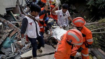 Zonas devastadas en Indonesia