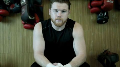 Canelo Álvarez en una pauta comercial