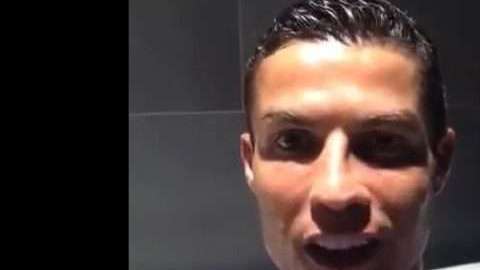 Cristiano Ronaldo envió un lindo mensaje a un niño que sufrió un infarto.