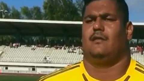 Dave Mussard es el portero de la selección de Seychelles