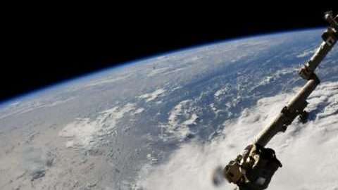 El huracán Florence desde una estación espacial. NASA Earth