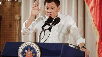 Rodrigo Duterte,  polémico presidente de Filipinas