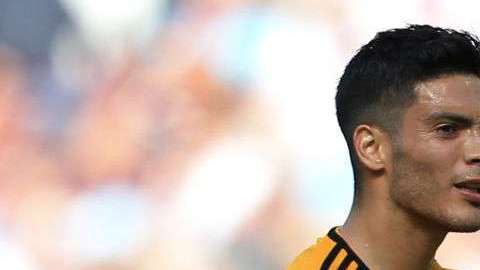 Raúl Jiménez tuvo una oportunidad clara de gol