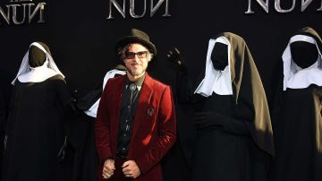 Corin Hardy en el estreno de The Nun en Hollywood.